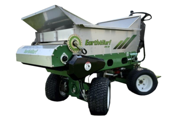 SELF-PROP, STAND ON TOPDRESSER