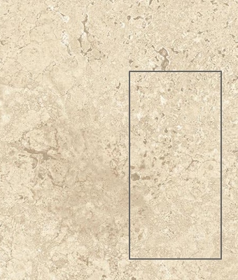 TRAVERTINE CROSS CUT CREMA 24X48 PORCELAIN
