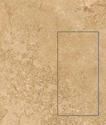 TRAVERTINE CROSS CUT WALNUT 24X48 PORCELAIN