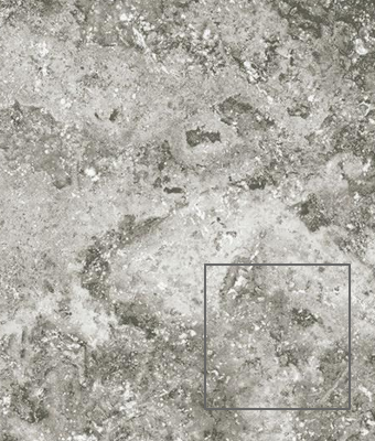 TRAVERTINE CROSS CUT SILVER 24X24 PORCELAIN