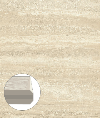 TRAVERTINE RIVER 12X24 DOUBLE BEVEL