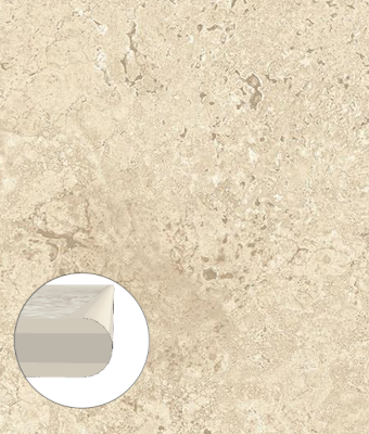 CROSS CUT TIVOLI CREMA 12X24 BULLNOSE