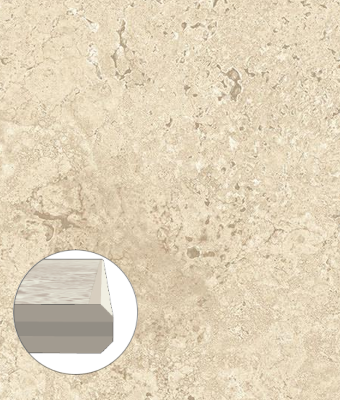 CROSS CUT TIVOLI CREMA 12X24 DOUBLE BEVEL