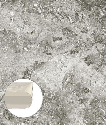 CROSS CUT ANDES SILVER 12X24 BULLNOSE