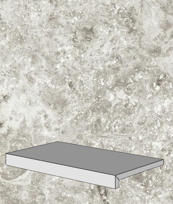 CROSS CUT ANDES SHELL 12X24 DF COPING