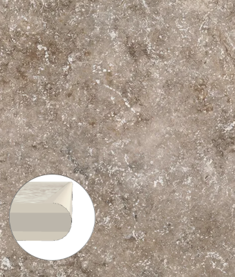 ANDES CAPPUCCINO 12X24 BULLNOSE