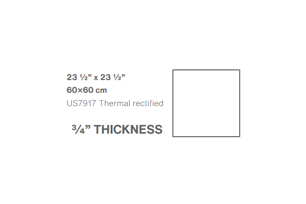TRAVERTINE CROSS CUT AVORIO 24X24 PORCELAIN