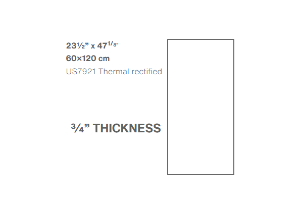 TRAVERTINE CROSS CUT SILVER 24X48 PORCELAIN
