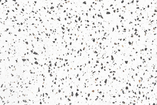 TERRAZZO WHITE BLACK 12X24 PORCELAIN