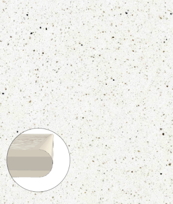 TERRAZZO COOL WHITE 12X24 BULLNOSE