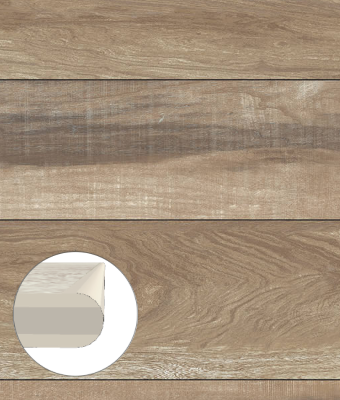 TEXWOOD BROWN 12X24 BULLNOSE