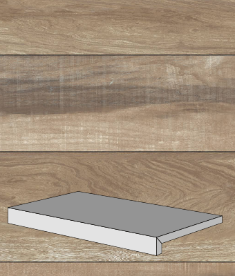 TEXWOOD BROWN 12X24 DF COPING