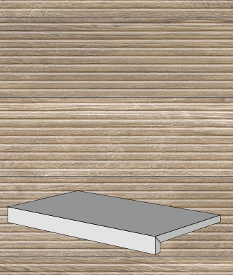 TIMBER WOOD TEAK 12X24 DF COPING