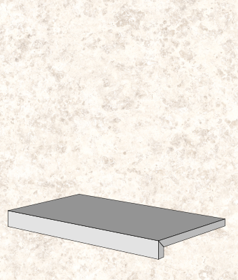 DOLOMITE DOVE 12X24 DF COPING
