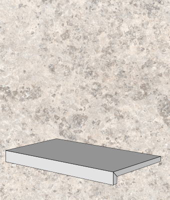 DOLOMITE STEEL 12X24 DF COPING