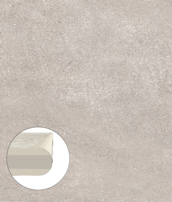 LIMESTONE W GREY 12X24 BULLNOSE