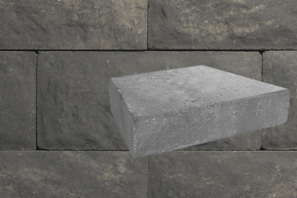 4" DIAMOND PRO QUARRIED CAP NEWPORT GRAY