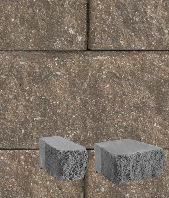 HIGHLAND STONE 6"/12" BROWNSTONE