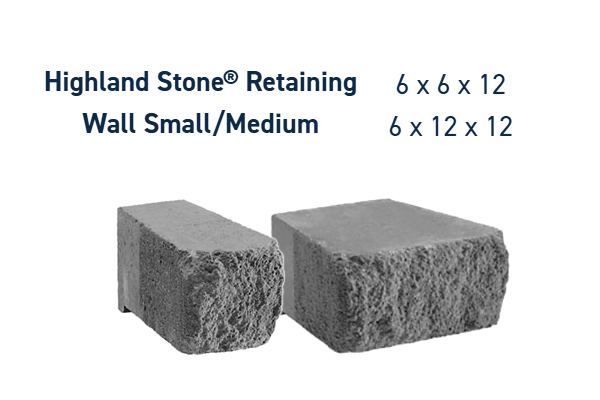HIGHLAND STONE 6\"/12\" SANDSTONE