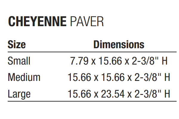 CHEYENNE 3PC SEDONA FM