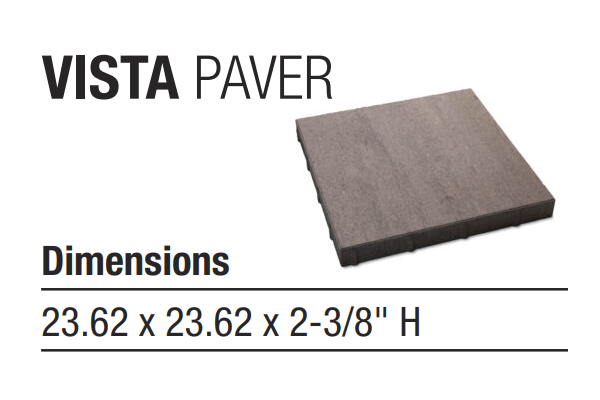 VISTA 24X24 KODIAK SAND