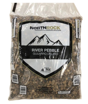 RIVER PEBBLE .5CU� BAG