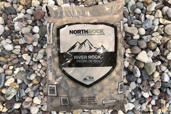 RIVER ROCK .5CU� BAG