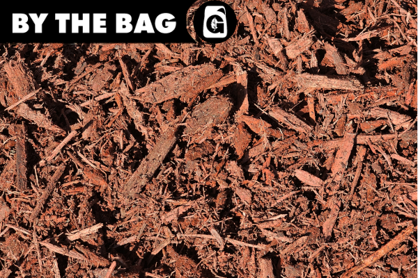 RED CUSTOM COLORED MULCH