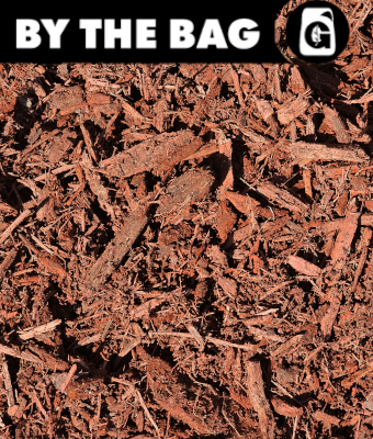 RED CUSTOM COLORED MULCH