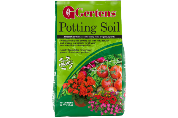 GERTENS POTTING SOIL ORG 34QT