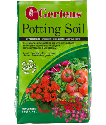 GERTENS POTTING SOIL ORG 34QT