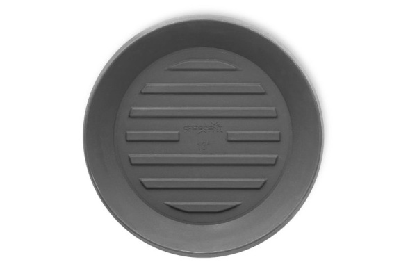 Crescent Universal Round Saucers, Slate, 8"