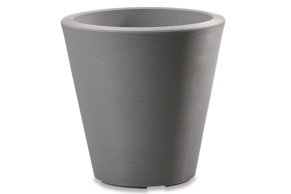 Crescent Madison Modern Pot, Slate, 14"