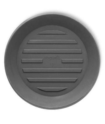 Crescent Universal Round Saucers, Slate, 8"