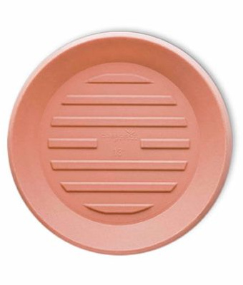 Crescent Universal Round Saucer, Weathered Terra Cotta,&nbsp;&nbsp;8" 