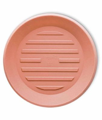 Crescent Universal Round Saucer Weathered Terra Cotta,&nbsp;&nbsp;18" 