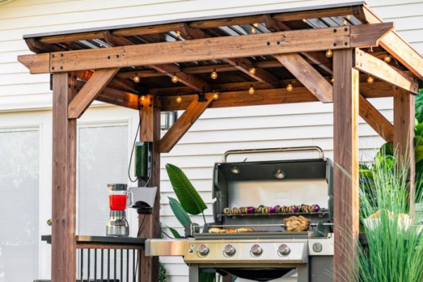 Backyard Discovery Saxony Grill Gazebo