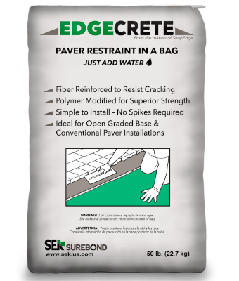 EDGECRETE PAVER EDGING 50LB