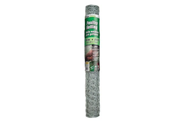 POULTRY NETTING (24" x 25') 1" GALVANIZED