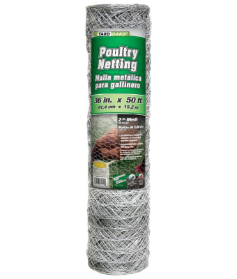 POULTRY NETTING (48" x 50') 2" GALVANIZED