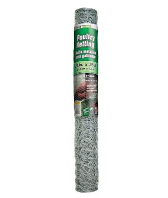 POULTRY NETTING (24" x 25') 1" GALVANIZED