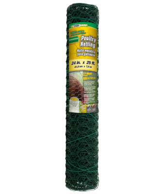 POULTRY NETTING (25" x 25') 1" GREEN