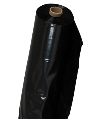 4� X 100� 6MIL. BLACK POLY
