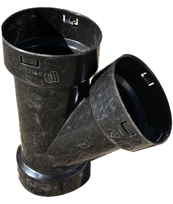 4" DRAIN TILE WYE