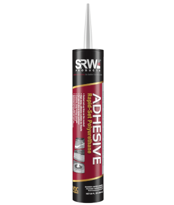 RAPID SET POLY ADHESIVE RED 28OZ