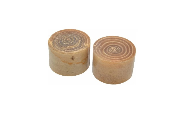 MALLET HEAD-RAW HIDE (SET OF 2)