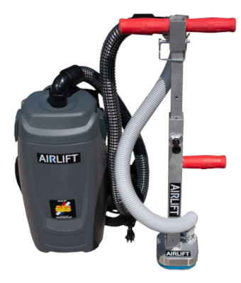 AIRLIFT BACKPACK VAC W/ 6.5"SQ