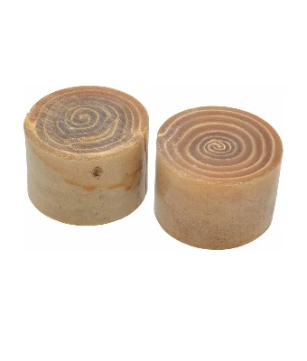 MALLET HEAD-RAW HIDE (SET OF 2)