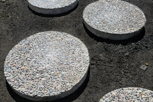 16\" ROUND GRAY AGGREGATE