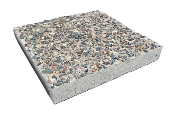 12" SQUARE GRAY AGGREGATE